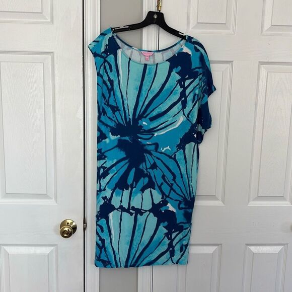 Lilly Pulitzer bathing suit cover up size large c6-8 - Picture 1 of 3